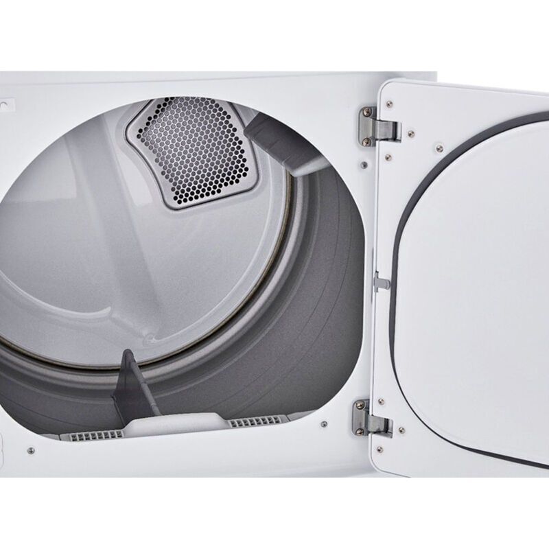 LG 27 in. 7.3 cu. ft. Electric Dryer with Sensor Dry Technology & Solid White Door Trim - White, , hires