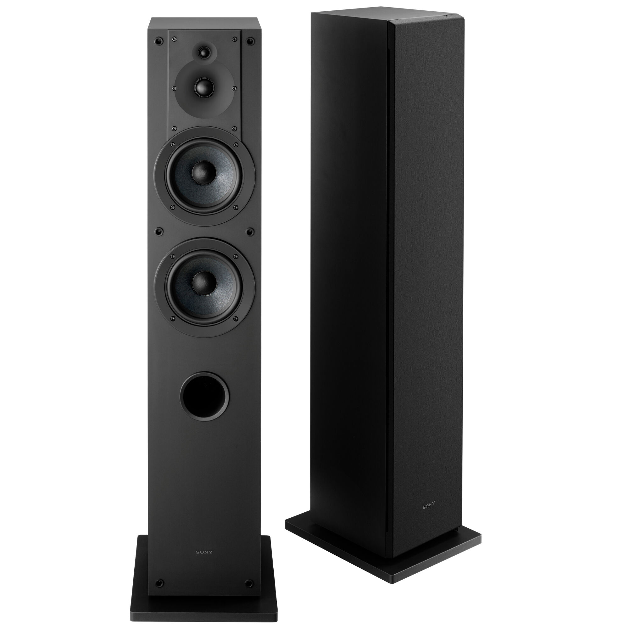 Sony Floorstanding Speaker (Each) - Black | P.C. Richard & Son