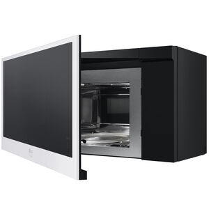 LG Studio 30 in. 1.7 cu. ft. 950W Smart Over-the-Range Microwave with 300 CFM, Convection & Sensor Cooking - Essence White, , hires