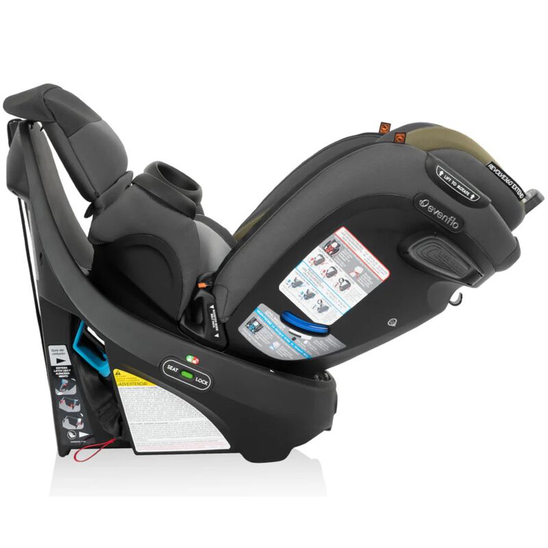 Evenflo Revolve360 Extend All-in-One Rotating Car Seat with Quick Clean Cover - Rockland Green, , hires