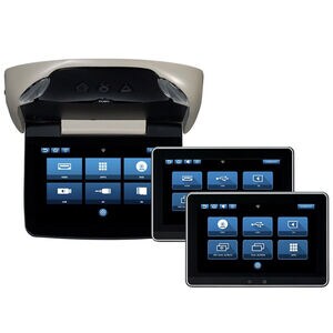 Audiovox Dual 10.1" Seat-Back Entertainment System Dual Android, Dual DVD, Dual SD, Dual USB & Touch-Screen Interface, , hires