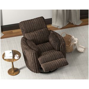 Catnapper Daydream Swivel Glider Recliner - Chocolate, Chocolate, hires