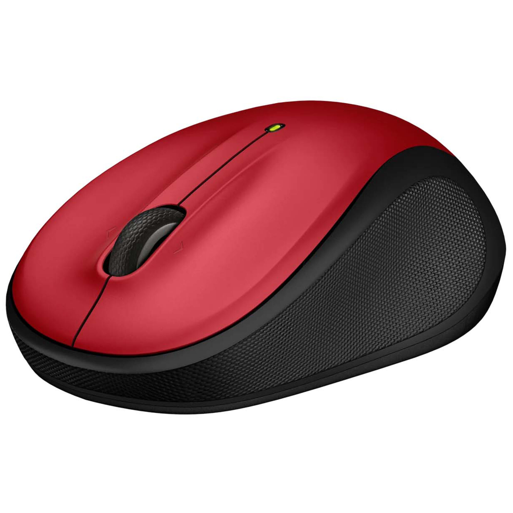 Logitech - M325s Wireless Optical Compact Ambidextrous Mouse - Red