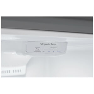 Frigidaire 24 in. 11.6 cu. ft. Counter Depth Garage Ready Top Freezer Refrigerator - Brushed Steel, Brushed Steel, hires