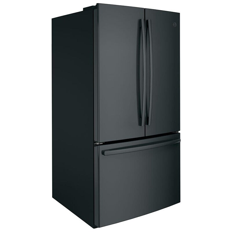 GE 36 in. 27 cu. ft. French Door Refrigerator with Internal Water Dispenser - Black, Black, hires