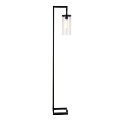 Hudson & Canal Malva Floor Lamp with Seeded Glass | FL0014