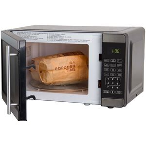 Avanti 18 in. 0.7 cu. ft. 700W Countertop Microwave - Stainless Steel, Stainless Steel, hires