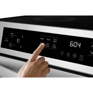Frigidaire 30 in. 5.3 cu. ft. Standard Convection Electric Range with 4 Induction Burners - Stainless Steel, , hires