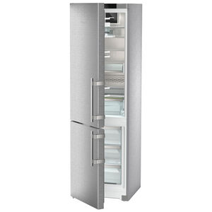 Liebherr 24 in. 12.8 cu. ft. Smart Counter Depth Bottom Freezer Refrigerator Left Hinged - Stainless Steel, , hires