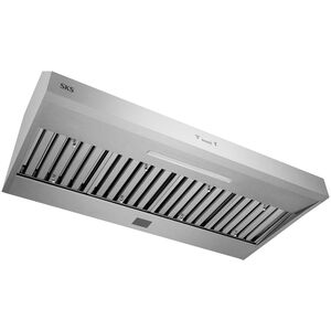 SKS 48 in. Smart Ducted Canopy Pro Style Range Hood with 650 CFM, 5 Fan Speeds & 1 LED Light - Stainless Steel, , hires