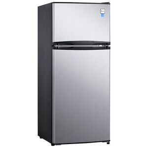 Avanti 19 in. 4.5 cu. ft. Mini Fridge with Top Freezer - Stainless Steel, , hires