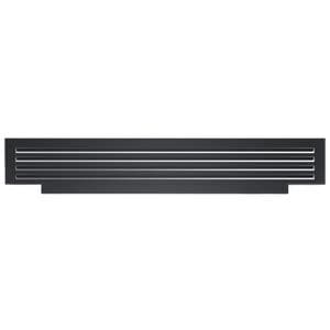 Summit Decorative Refrigerator Grill - Black, , hires