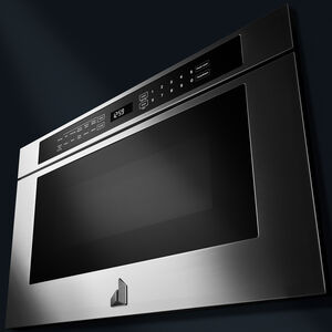 JennAir Rise 24 in. 1.2 cu. ft. 950W Drawer Microwave with Sensor Cooking - Stainless Steel, , hires