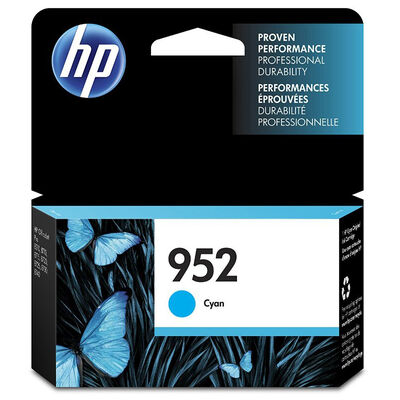 HP 952 Series Cyan Original Printer Ink Cartridge | L0S49AN#140