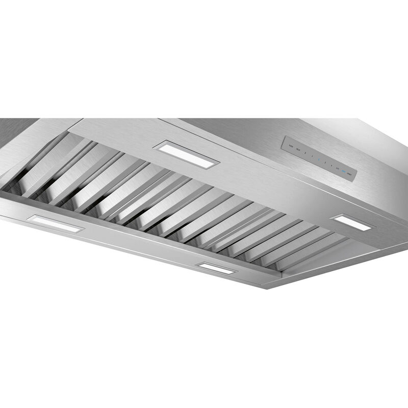 Thermador Professional Series 42 in. Smart Chimney Style Range Hood with 4 Speed Settings, Ducted Venting & 4 LED Lights - Stainless Steel, , hires