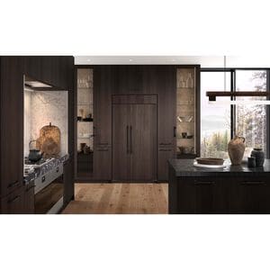 Sub-Zero Classic 42 in. 24.5 cu. ft. Built-In Smart Counter Depth Side-by-Side Refrigerator with Internal Ice & Water Dispenser - Custom Panel Ready, , hires