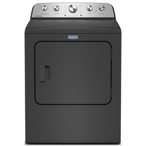 Maytag Pet Pro 29 in. 7.0 cu. ft. Electric Dryer with Sensor Dry & Steam Cycle - Volcano Black, Volcano Black, hires
