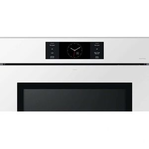 Samsung Bespoke 30 in. 5.1 cu. ft. Smart Steam Electric Single Wall Oven with Dual Convection - White Glass, , hires