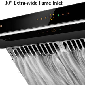 Fotile Prestige 36 in. Ducted Standard Style Range Hood with 1000 CFM, 4 Fan Speeds & 2 LED Lights - Onyx Black, , hires