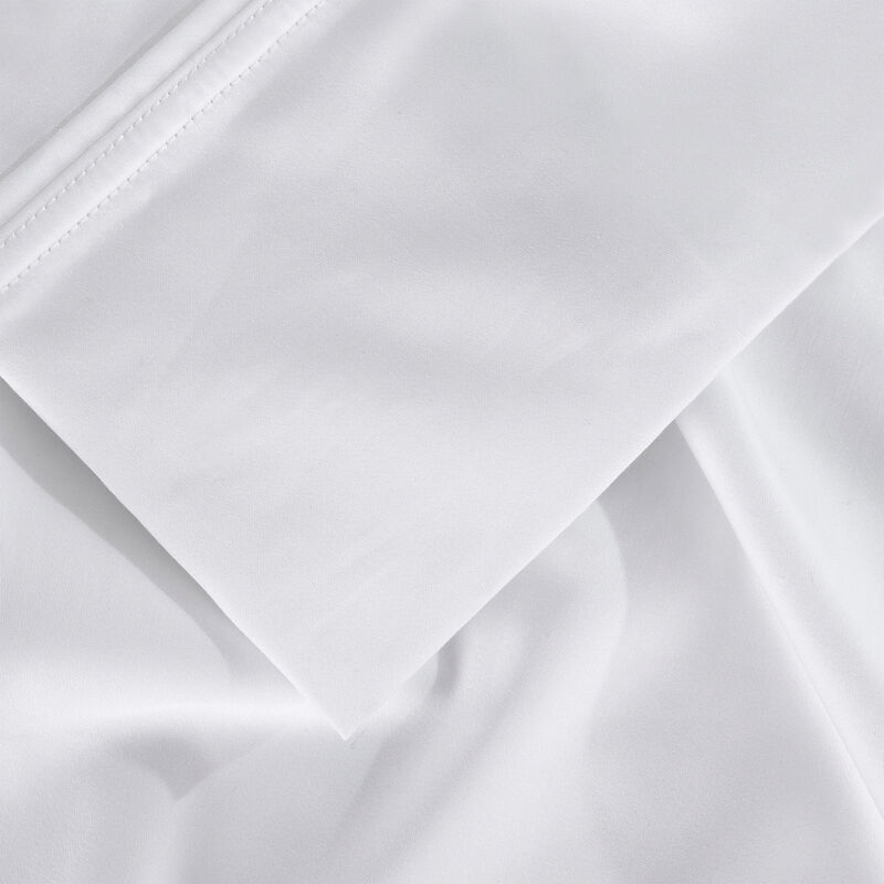 BEDGEAR Hyper-Cotton Split Cal King Size Sheet Set (Ideal for Adj. Bases) - Bright White, Bright White, hires