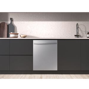 Samsung 24 in. Top Control Dishwasher with 51 dBa Sound Level, 3rd-Rack & AutoRelease - Stainless Steel, , hires