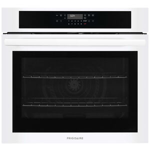 Frigidaire 30 in. 5.3 cu. ft. Electric Single Wall Oven with Standard Convection - White, , hires