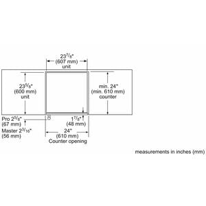 Thermador 24 in. 5.2 cu. ft. Built-In Undercounter Refrigerator - Custom Panel Ready, , hires