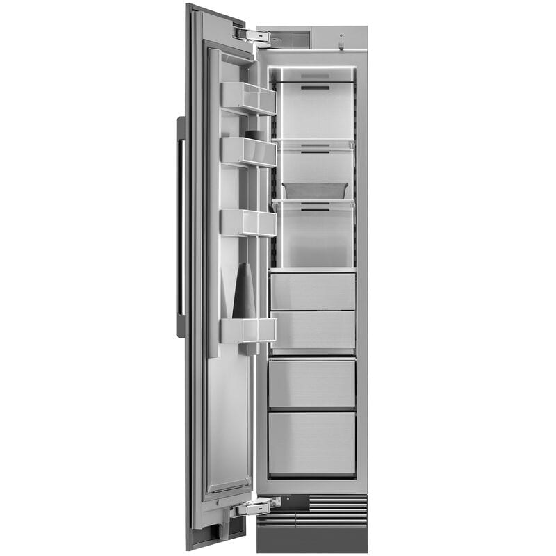 Dacor 18 in. 9.5 cu. ft. Built-in Smart Double-Drawers Upright Freezer with Ice-Maker - Custom Panel Ready, , hires