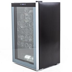 Avanti 20 in. Freestanding Wine Cooler with Wire Racks, Single Temperature Zone & 34 Bottle Capacity - Platinum, , hires