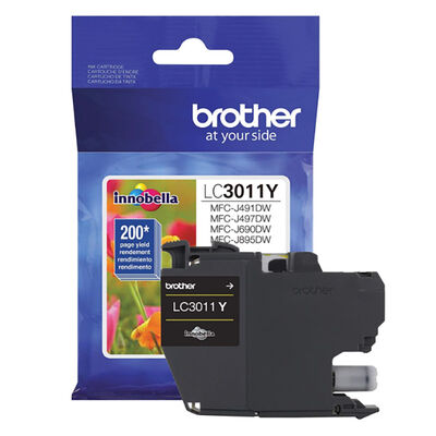 Brother LC3011 Series Yellow Cartridge | LC3011Y