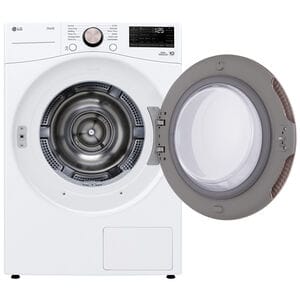 LG 27 in. 7.8 cu. ft. Smart Stackable Ventless Electric Dryer with Dual Inverter Heat Pump & AI Sensor Dry - White, , hires