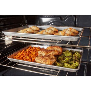 Whirlpool 30 in. 5 cu. ft. Smart Electric Single Wall Oven with Standard Convection - Black, , hires