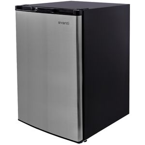 Avanti 21 in. 4.5 cu. ft. Mini Fridge with Freezer Compartment - Stainless Steel, , hires