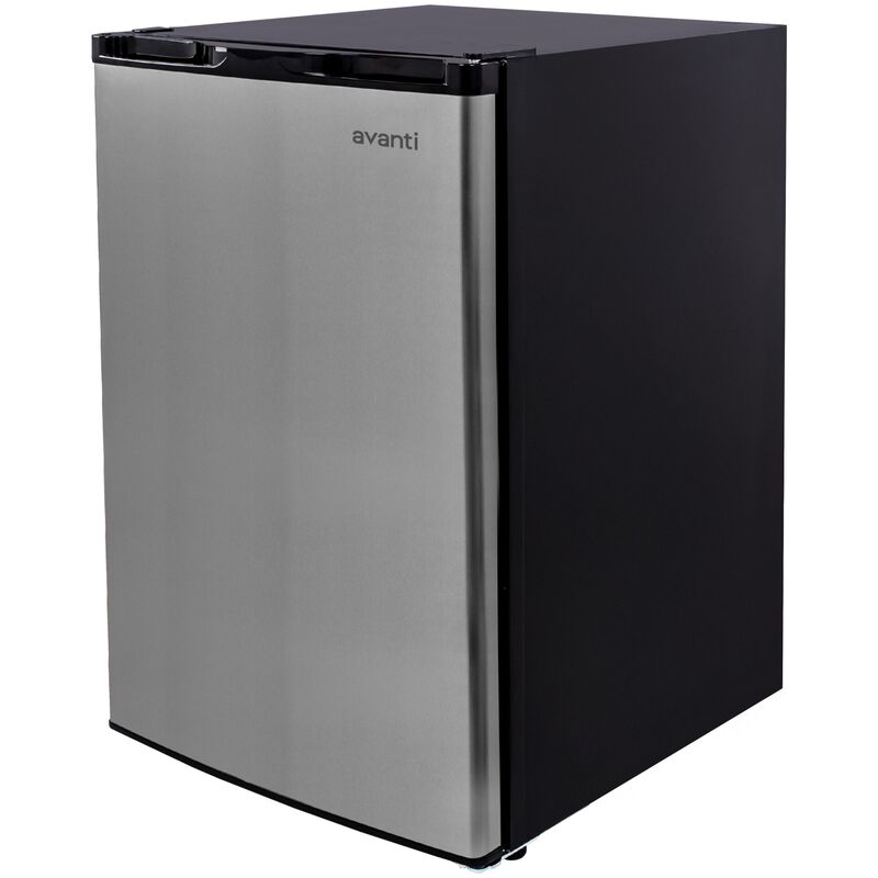 Avanti 21 in. 4.5 cu. ft. Mini Fridge with Freezer Compartment - Stainless Steel, , hires