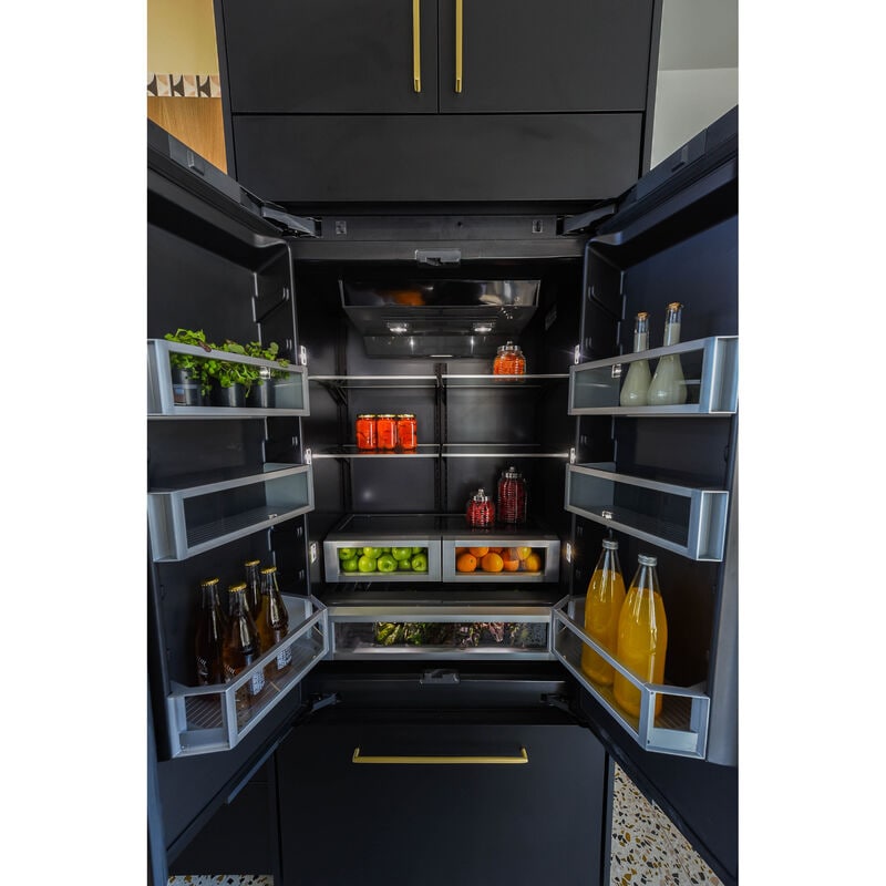 JennAir 36 in. 20.8 cu. ft. Built-In Counter Depth French Door Refrigerator with Ice Maker - Custom Panel Ready, , hires