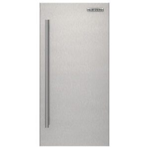 Sub-Zero 15 in. Right Hinge Door Panel with Tubular Handle for Refrigerators - Stainless Steel, , hires
