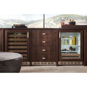 Monogram 24 in. 5 cu. ft. Double Refrigerator Drawers - Stainless Steel, , hires