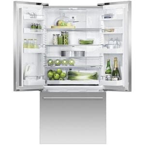 Fisher & Paykel Series 7 31 in. 16.9 cu. ft. Smart Counter Depth French Door Refrigerator with Ice Maker - Stainless Steel, , hires