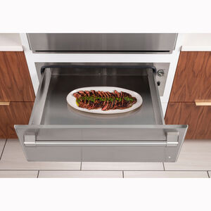 Cafe 30 in. 1.9 cu. ft. Warming Drawer with Humidity Control - Matte White, Matte White, hires