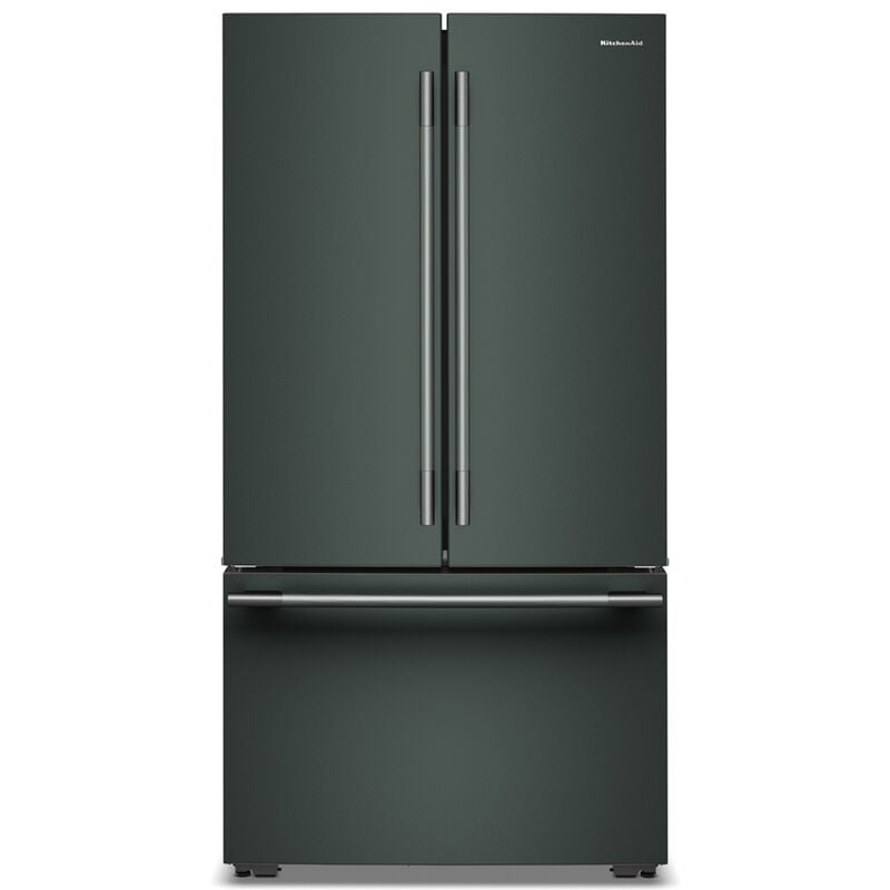 KitchenAid 36 in. 24.3 cu. ft. Counter Depth French Door Refrigerator with Internal Water Dispenser - Juniper, Juniper, hires