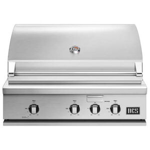 DCS Series 7 36 in. 3-Burner Built-In Liquid Propane Gas Grill with Smoker Box - Stainless Steel, , hires