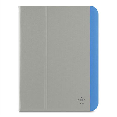 Belkin Slim Style Cover for iPad&#174; Air 2 and iPad&#174; Air - Stone/Cyan | F7N253B1C01