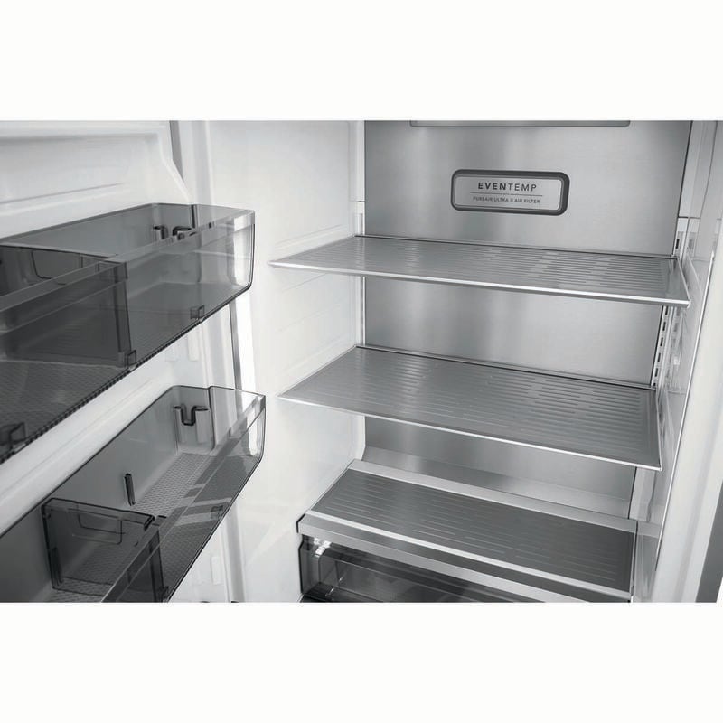 Frigidaire Professional Series 33 in. 18.8 cu. ft. Double-Drawers Upright Freezer with Ice-Maker & Adjustable Shelves - Stainless Steel, , hires