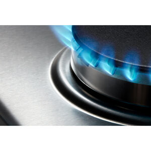 Whirlpool 36 in. 5-Burner Natural Gas Cooktop With Simmer Burner & Power Burner - Stainless Steel, Stainless Steel, hires
