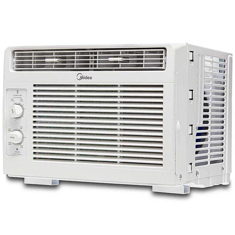 Midea 5,000 BTU 115V Window Air Conditioner with 2 Fan Speeds - White, , hires