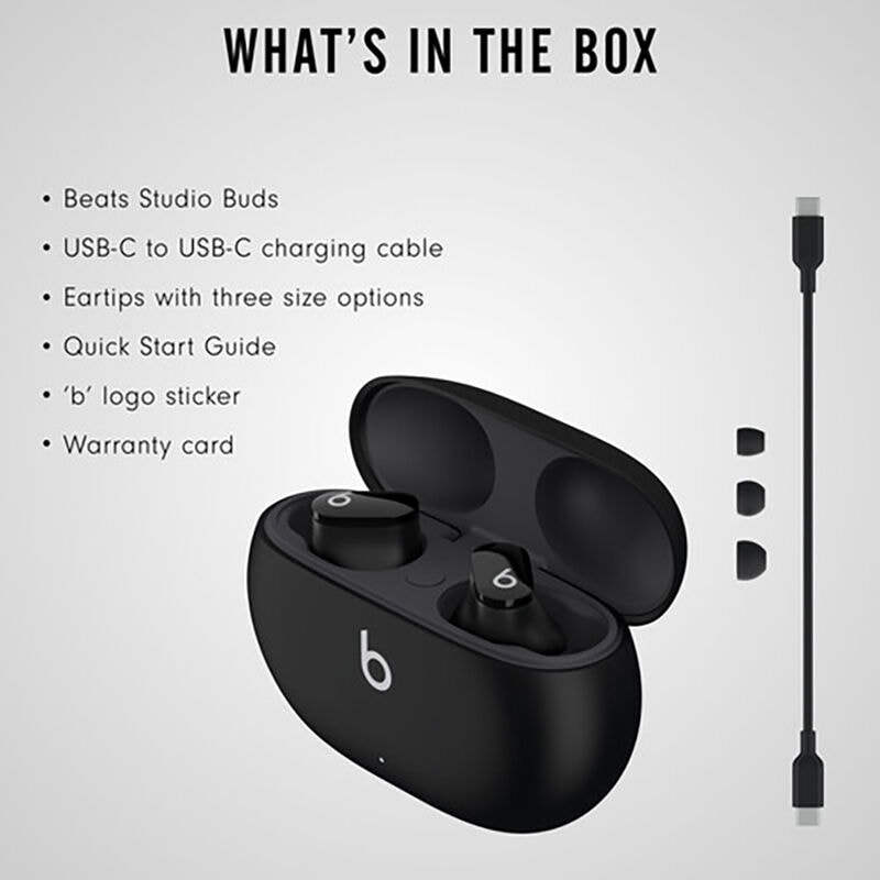 Beats Studio Buds True Wireless Noise Cancelling earphones, , hires