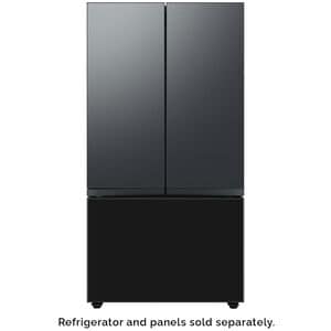 Samsung BESPOKE 3-Door French Door Bottom Panel for Refrigerators - Charcoal Glass, , hires