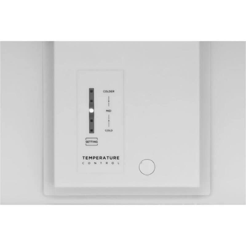 Midea 22 in. 10.1 cu. ft. Counter Depth Garage-Ready Top Freezer Refrigerator - Stainless Steel, , hires