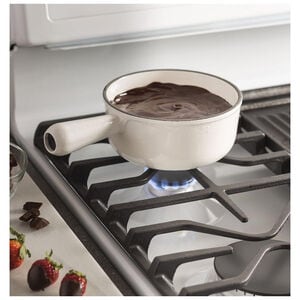 GE 30 in. 5 cu. ft. Gas Range with 5 Sealed Burners & Griddle - White, White, hires