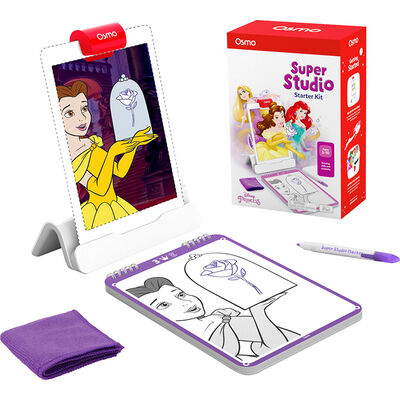 Osmo - Super Studio Disney Princess Starter Kit for iPad - Improve Drawing Skills - Ages 5-11 | 901-00029